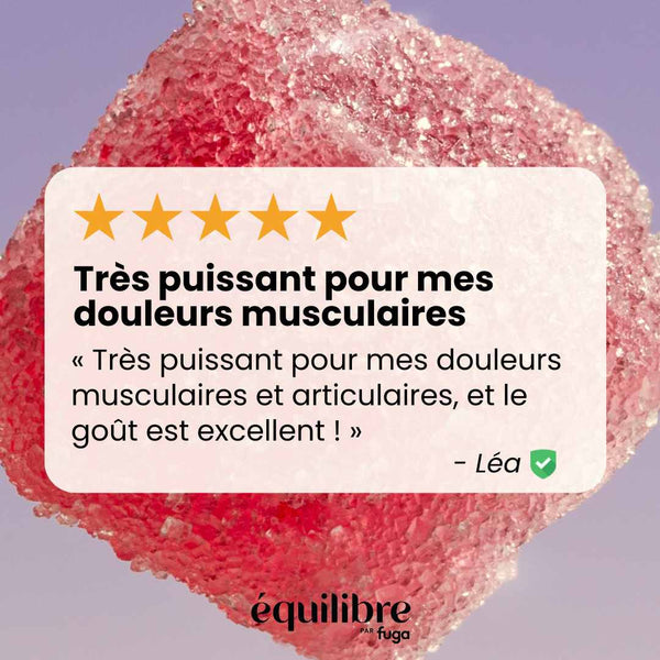 Gummies CBG DOULEURS + curcumine