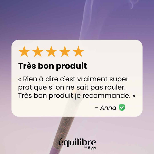 Joints de plantes au CBD 8% + lotus bleu