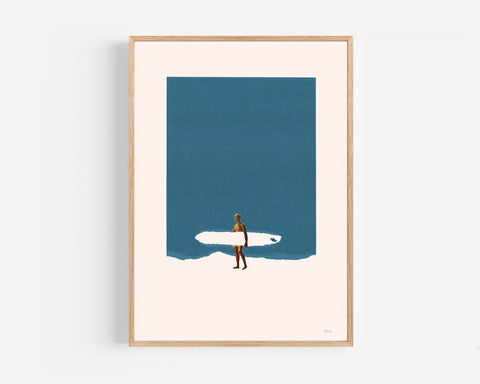 Art print Deep Blue