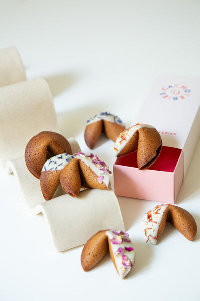 Coffret de fortune cookies à messages