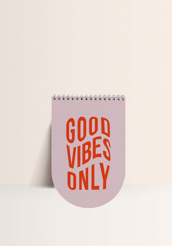 Carnet Good Vibes Only