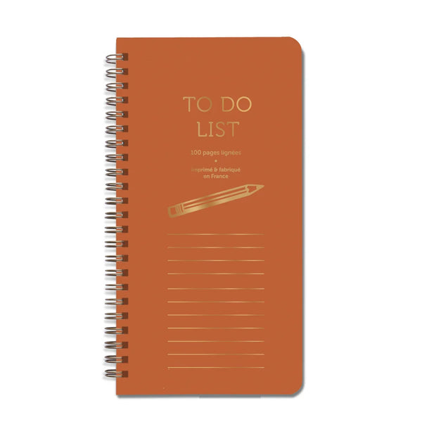 Bloc haut To do list rouille