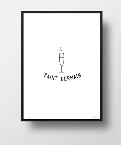 Affiche Saint Germain