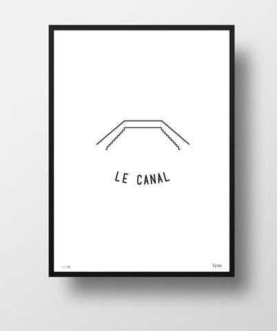 Affiche Le Canal